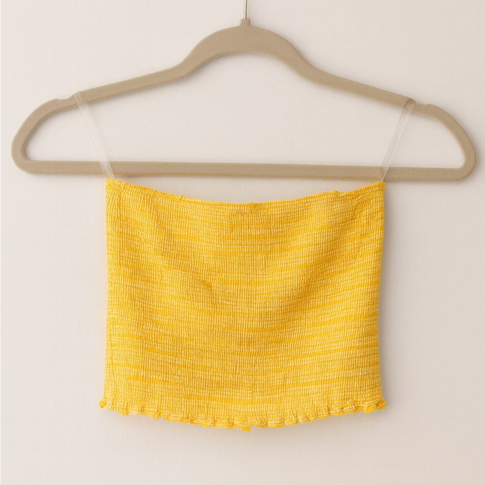 Wild Honey: Yellow Women's Tube Top